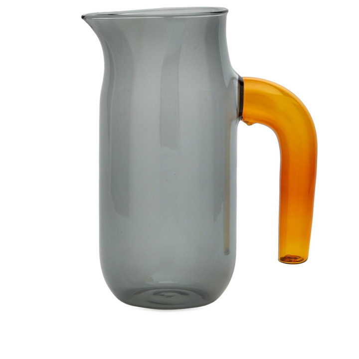 Photo: HAY Glass Jug - Large in Charcoal 