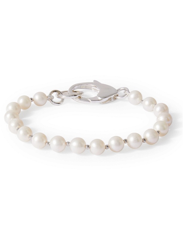 Photo: Hatton Labs - Sterling Silver and Pearl Bracelet - White