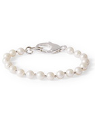 Hatton Labs - Sterling Silver and Pearl Bracelet - White