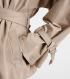 Magda Butrym Belted cotton-blend jacket