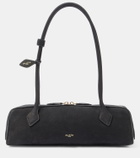 Alaïa Le Teckel Medium suede shoulder bag