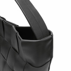 ST. Agni Women's Woven Large Tote in Black 
