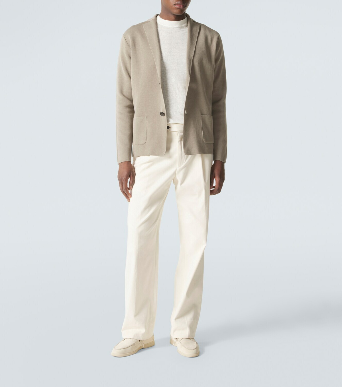 Thom Sweeney Cotton crêpe blazer