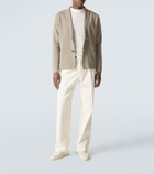 Thom Sweeney Cotton crêpe blazer