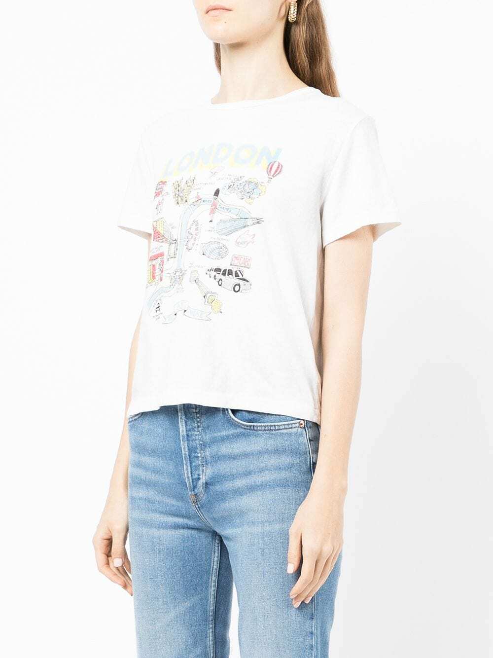 RE/DONE - Cotton Printed T-shirt Re/Done