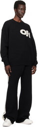 Off-White Black Shared Logo Knit Sweater
