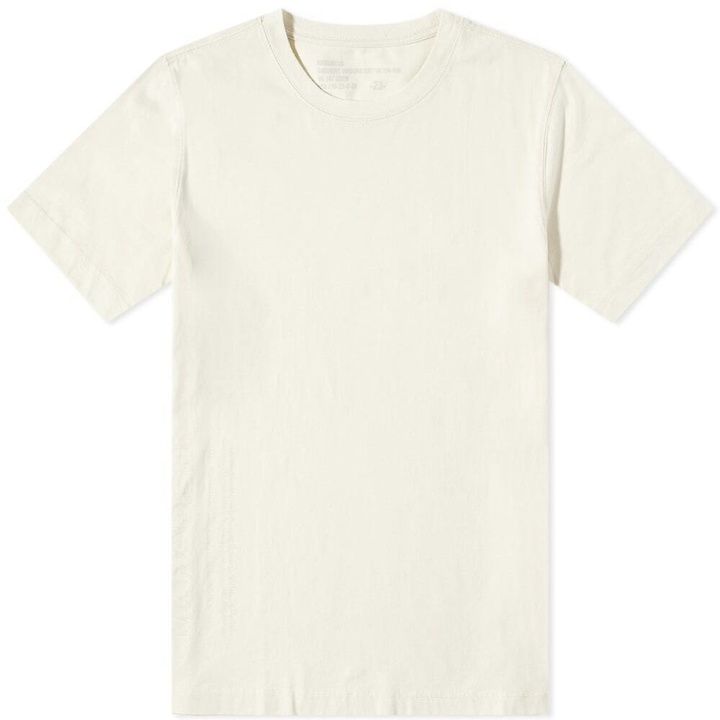 Photo: Maharishi Men's MILTYPE Side Print T-Shirt in Ecru