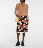 Marni - Belted wool and cashmere cardigan