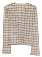 Jade Cropper Hook-Eye Cardigan