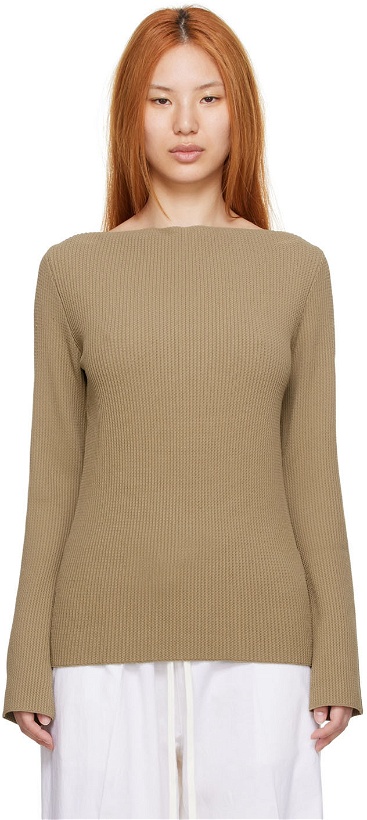 Photo: Norse Projects Brown Kaia Sweater