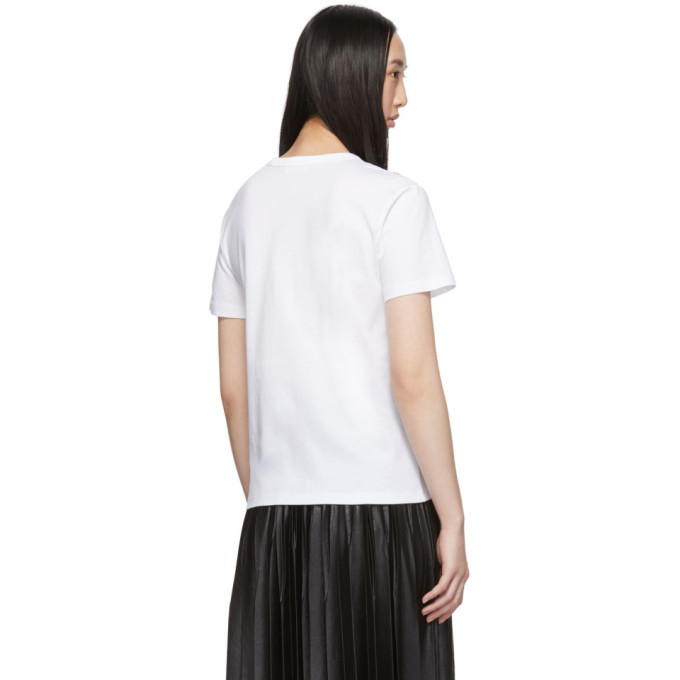 RED Valentino White Lace T-Shirt RED Valentino