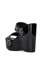 PUCCI 140mm Leather Wedge Sandals