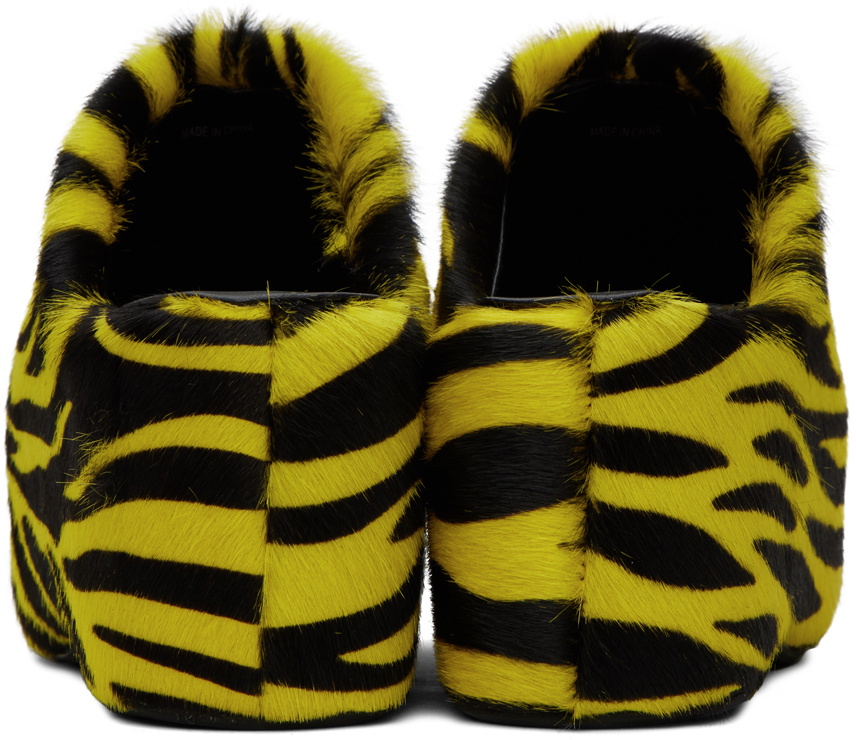 SIMONMILLER Yellow & Black Platform Bubble Slip-On Loafers