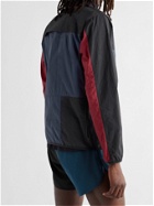DISTRICT VISION - MR PORTER Health In Mind Theo Colour-Block Shell Half-Zip Jacket - Blue