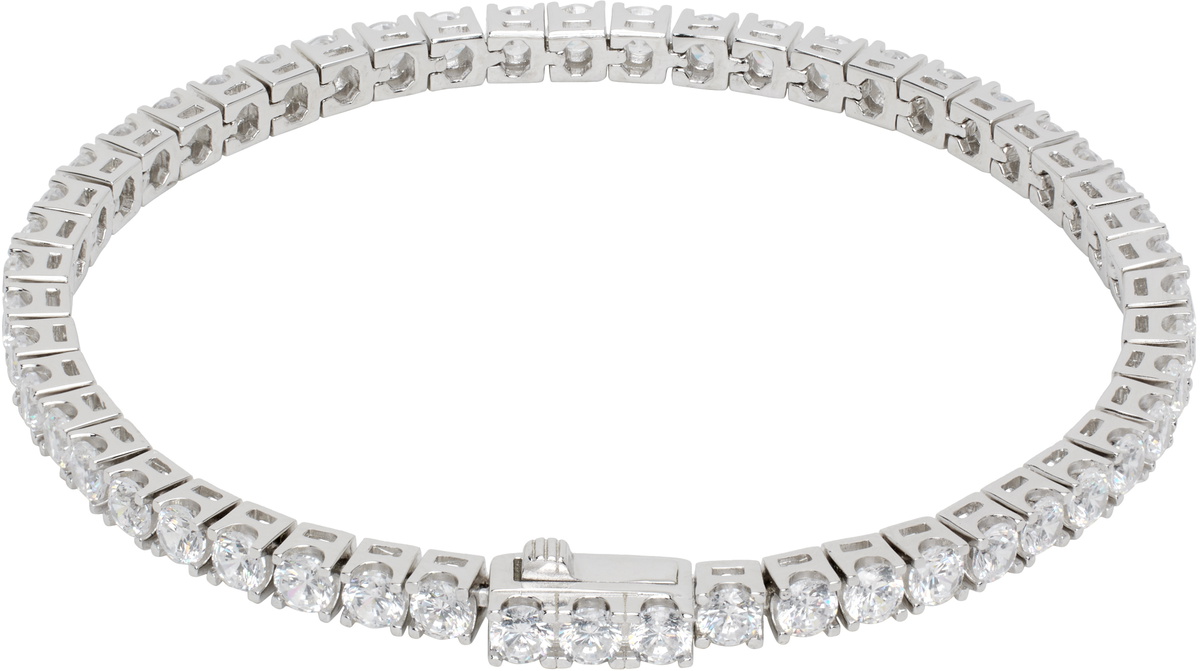 Hatton Labs Silver Classic Tennis S Bracelet