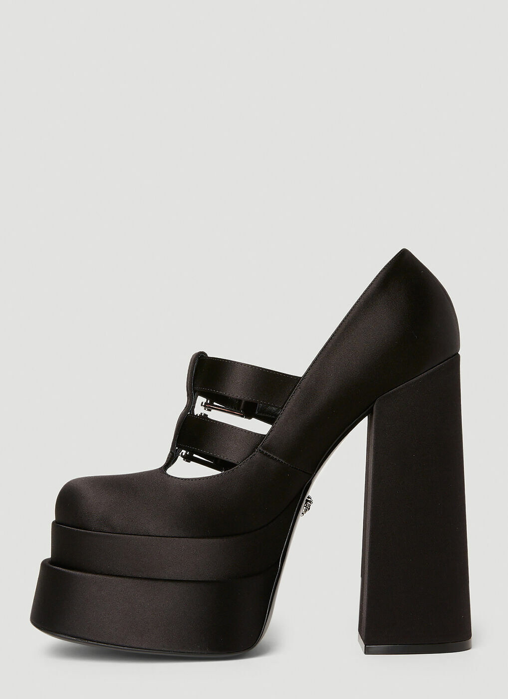 Versace - Aevitas Platform Heels in Black Versace