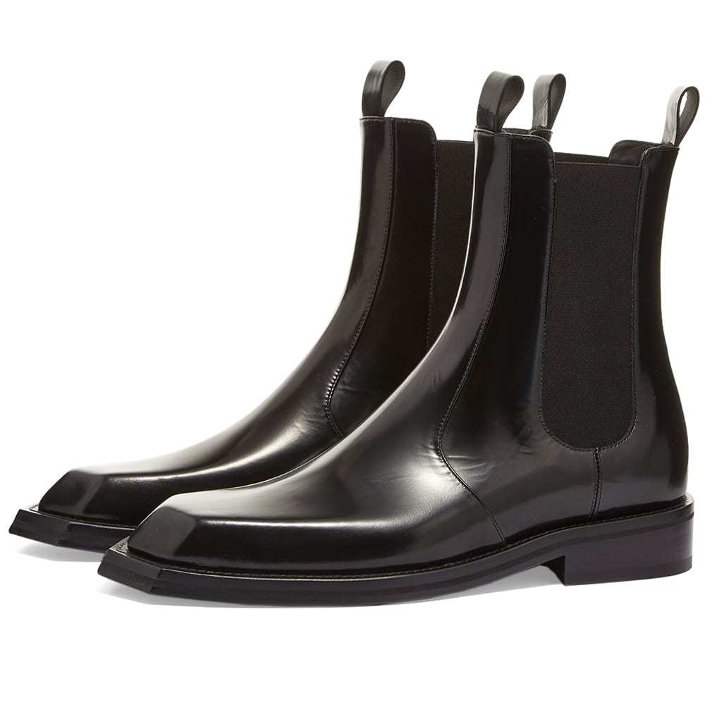 Martine Rose ブラックチェルシーブーツ ブラック 42 Martine Rose Chelsea Boots Martine Rose