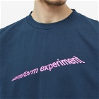 Uniform Experiment Men's Authentic Wrap Logo T-Shirt in Navy