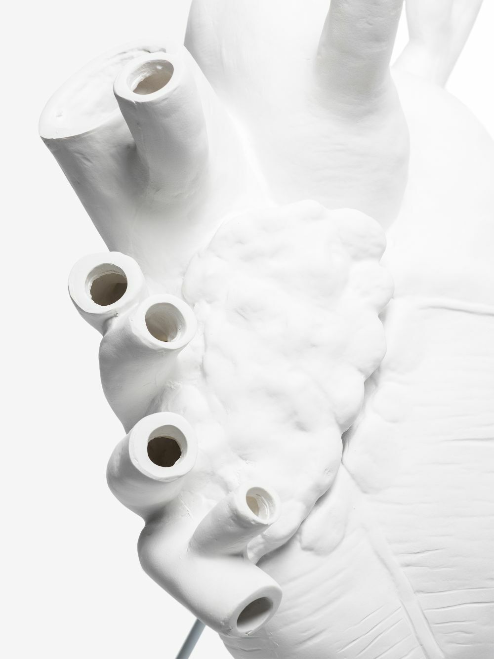 Seletti White Love In Bloom Porcelain Vase