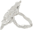 Harlot Hands SSENSE Exclusive Silver Myth Ring