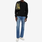 Moncler Men's Logo Crew Knit in Black