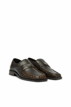 Diesel D-Amber - Penny loafers in leather - Moccasins and Mules - Man -