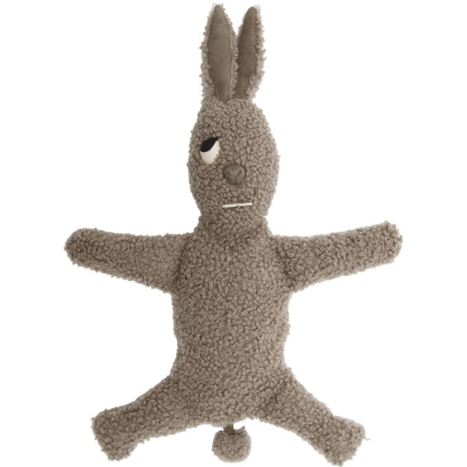 Photo: Rick Owens Grey Shearling Bunny Pouch