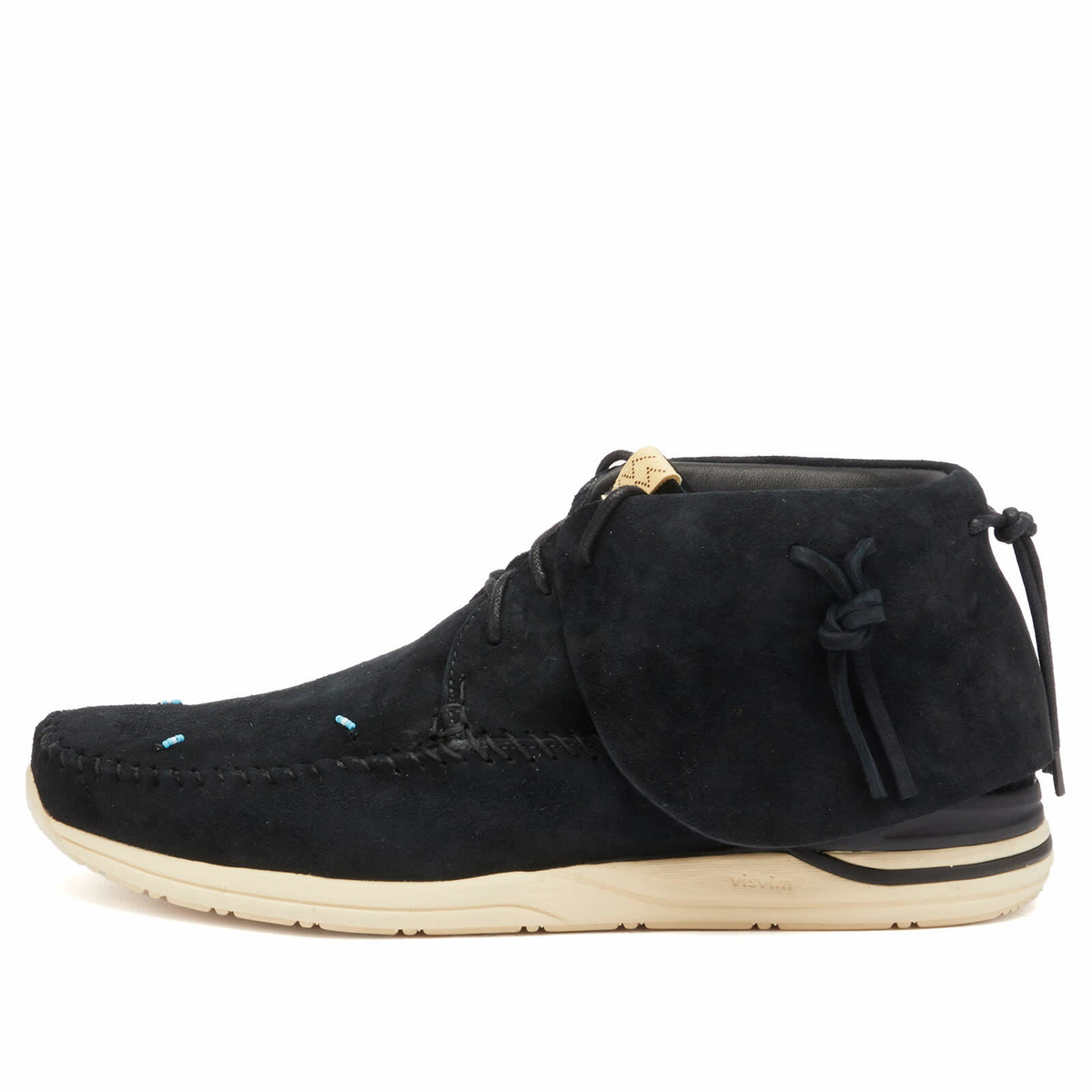 Visvim Men's FBT Lhamo-Folk in Black Visvim