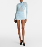 Wardrobe.NYC Ruched miniskirt