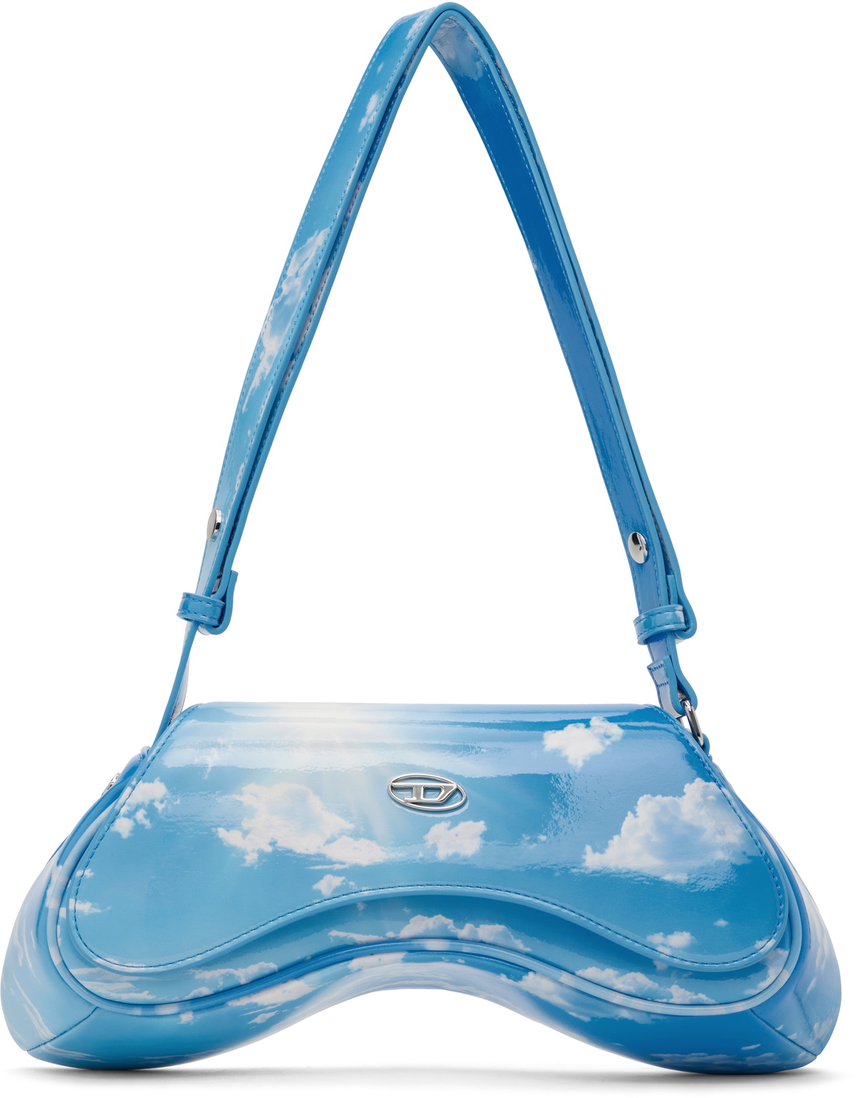 Diesel Blue Play Crossbody Clutch Diesel