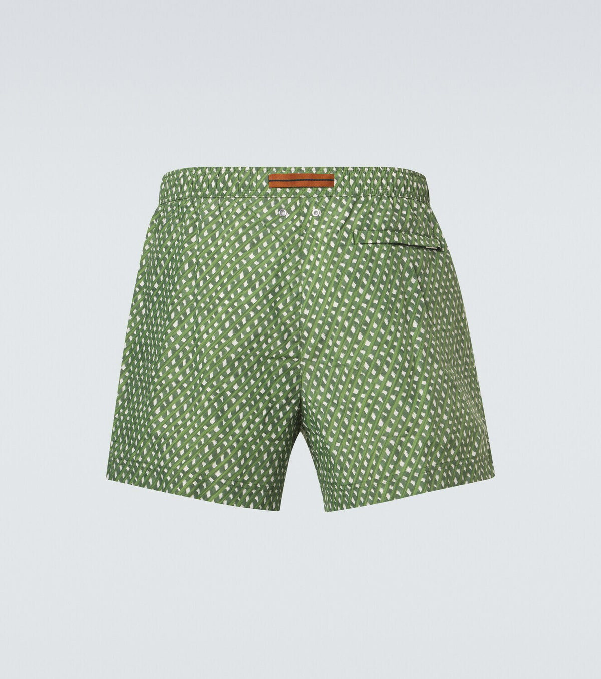 Zegna Printed swim trunks