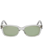 Saint Laurent Sunglasses Saint Laurent SL 522 Sunglasses in Grey/Green 