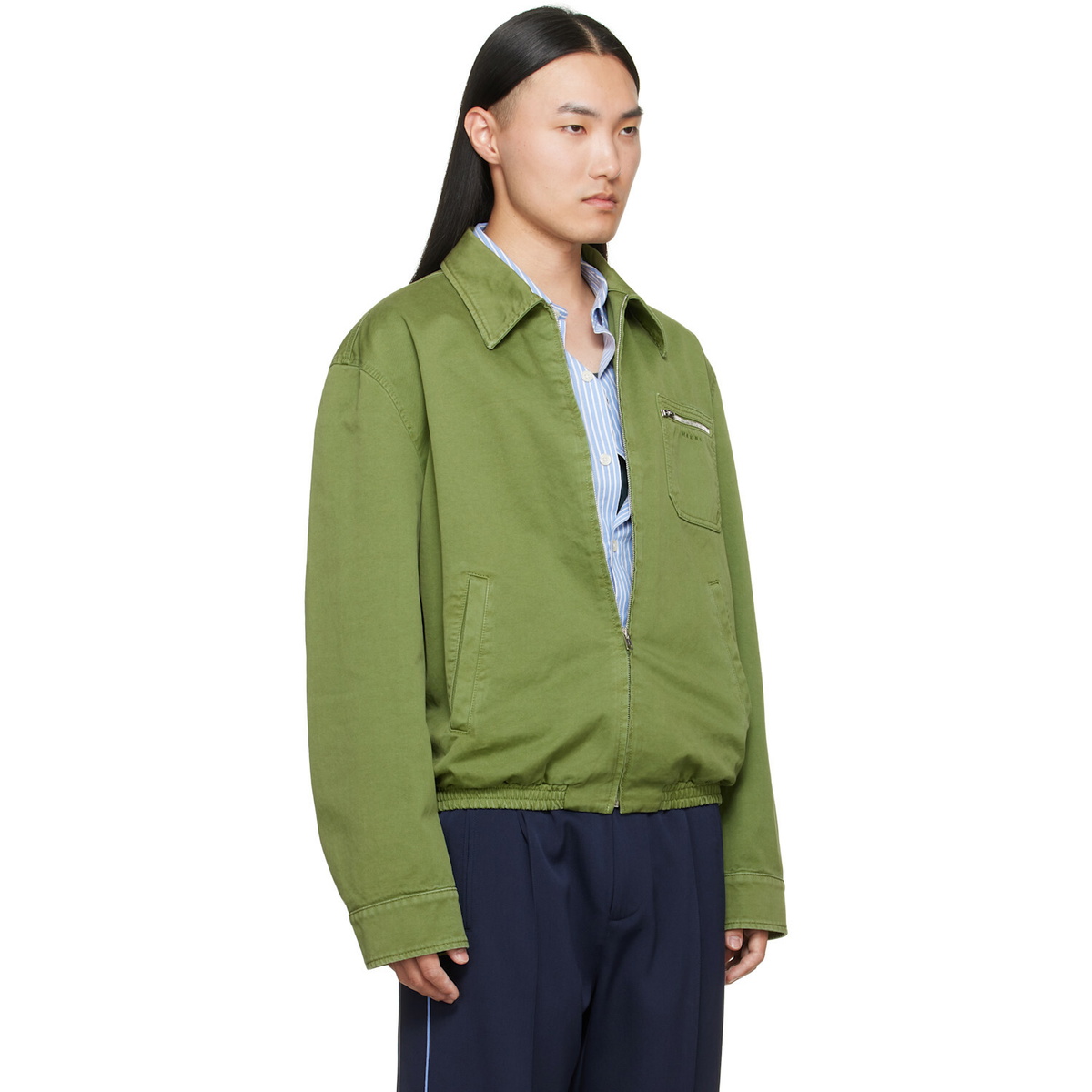Marni Green Zip Jacket