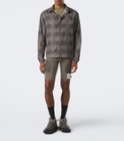 Satisfy Plaid flannel jacket
