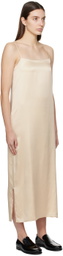 Reformation Off-White Yoshe Midi Dress