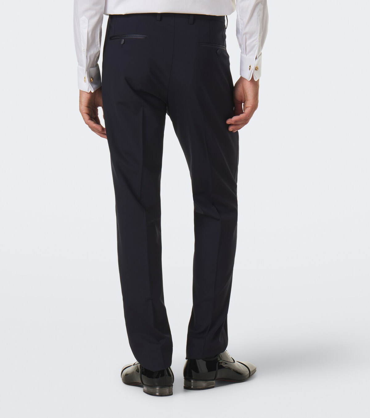 Dolce&Gabbana Wool and silk-blend tuxedo