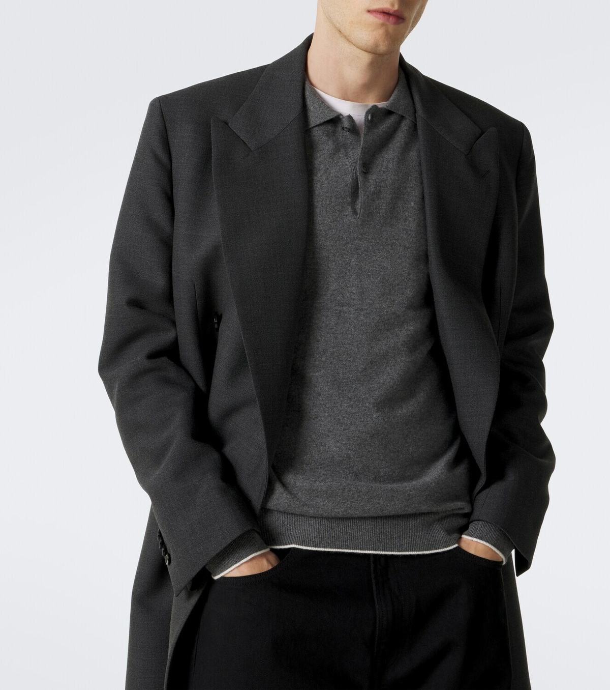 Arch4 Mr Swansea cashmere polo sweater