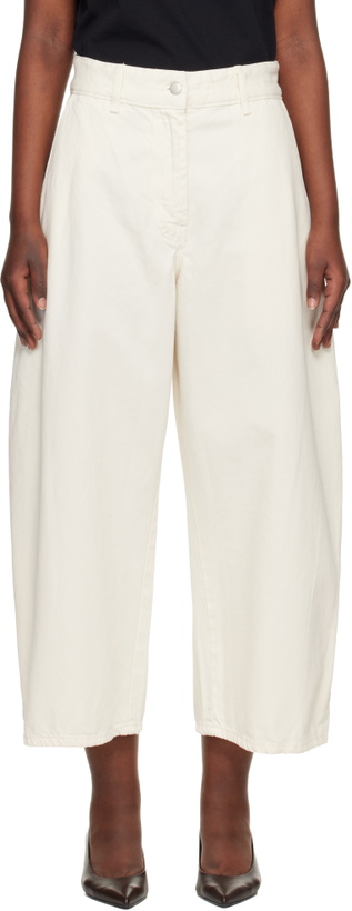 Photo: Studio Nicholson Off-White Chalco Jeans