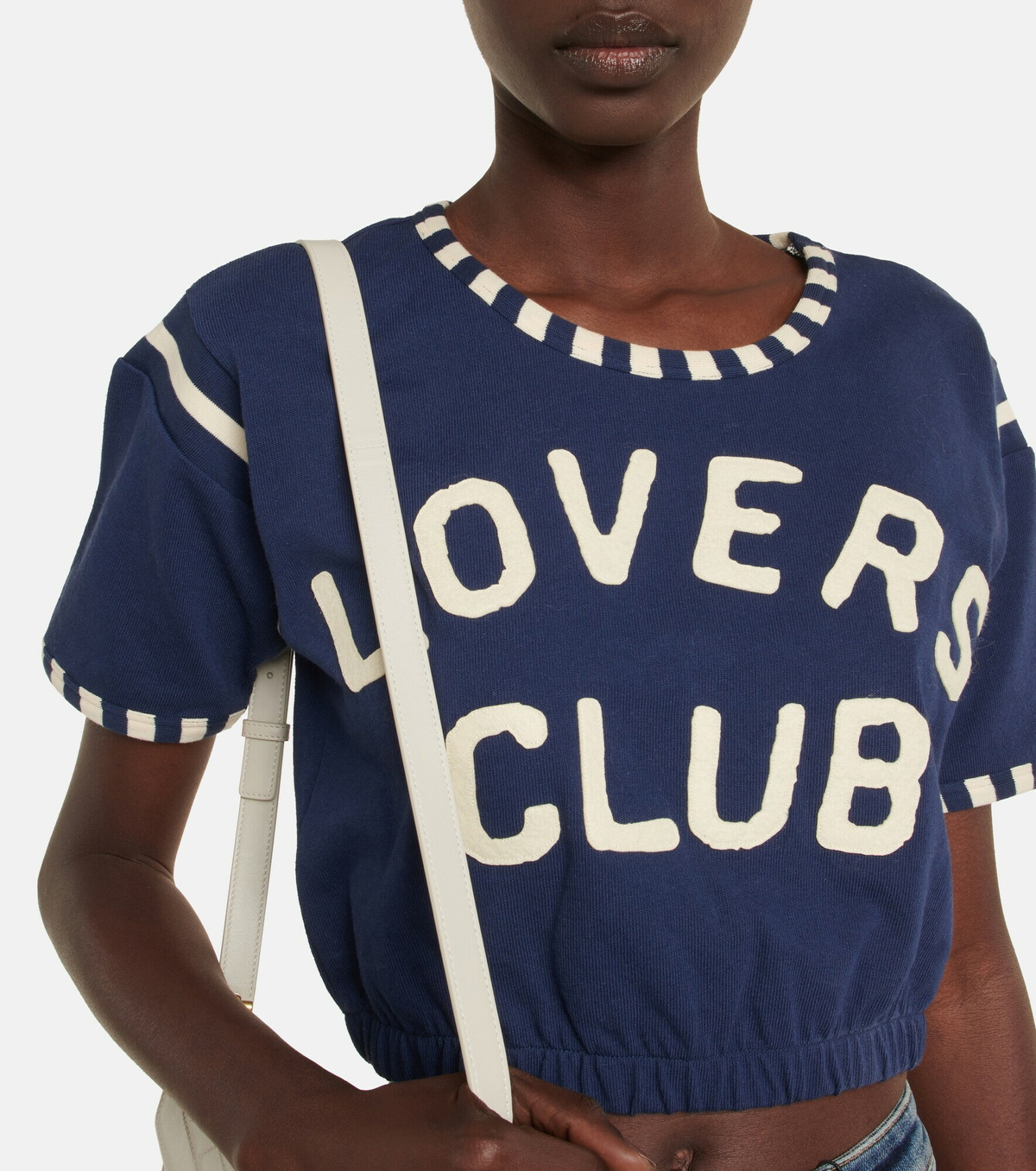 Tシャツ・カットソー SAINT LAURENT T-SHIRT IN LANA P00804435.jpg