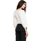 Sandy Liang White Palisade Blouse