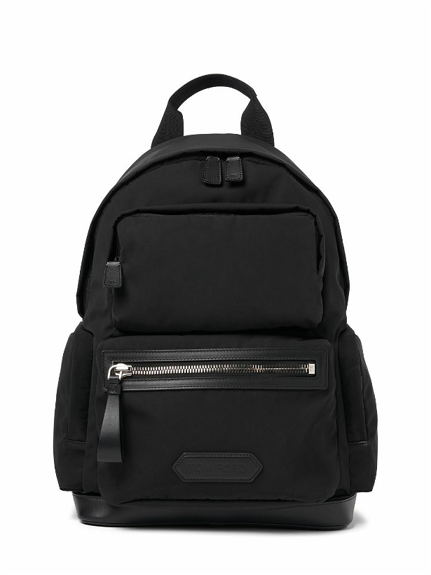 Photo: TOM FORD - Recycled Nylon & Leather Backpack
