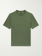 Zegna - Oasi Knitted Linen T-Shirt - Green