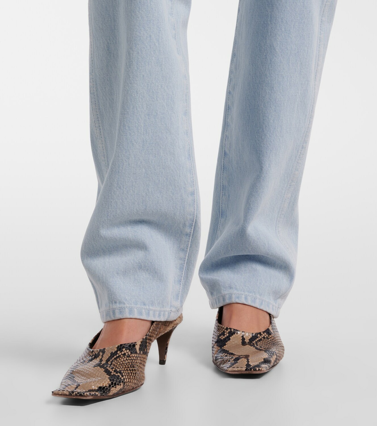 Khaite Farley straight jeans