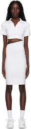 Nike White Jacquemus Edition Cutout Midi Dress