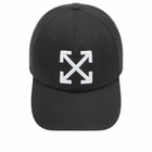 Off-White Men's Arrow Drill Baseball Cap in Black/White 