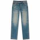 AMIRI Men's Straight Jeans in Crafted Indigo