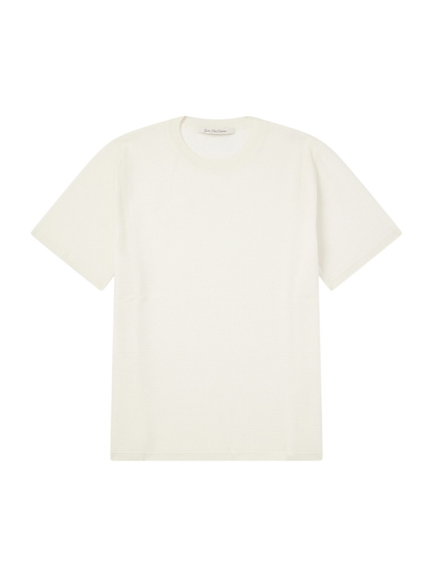 Photo: God's True Cashmere - Cashmere T-Shirt - White