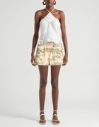 Maje Womens Shorts & Bermuda Shorts Sand