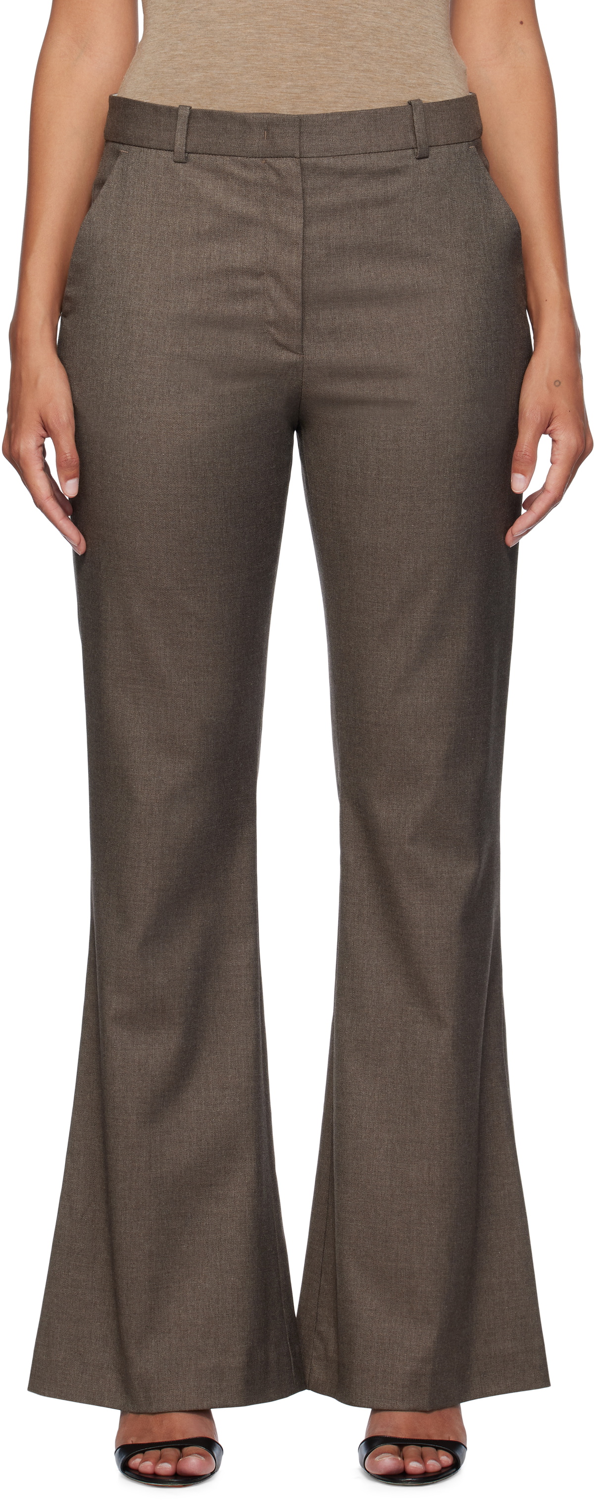 The Garment Brown Douglas Trousers