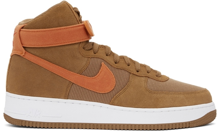 Photo: Nike Tan Air Force 1 High '07 Lx Sneakers